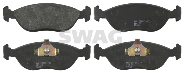 set placute frana,frana disc 55 91 6470 SWAG